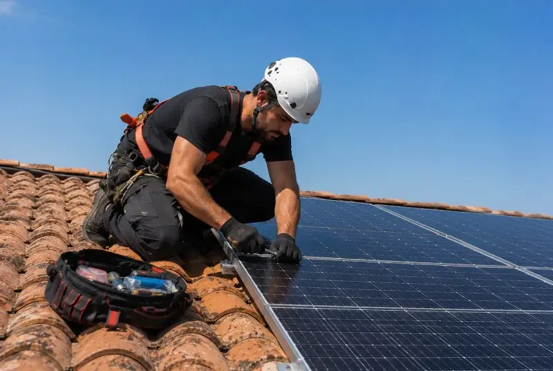 Maintenance et monitoring de panneaux solaires à Soultz-sous-Forêts